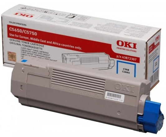 OKI 43872307 toner cartridge 1 pc(s) Original Cyan