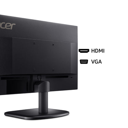 Acer EK1 EK221QJ0 - 21.5" IPS Full HD (1920x1080), 120Hz, 5ms, HDMI, VGA. Black