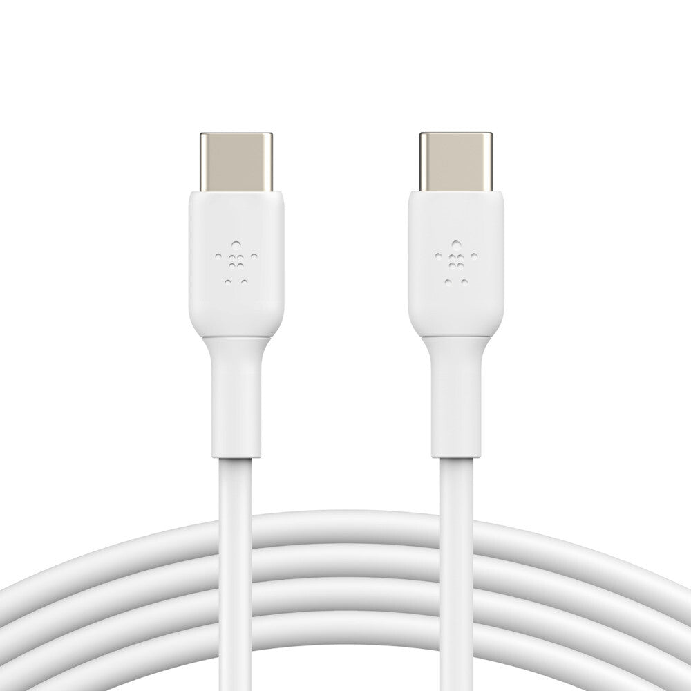 Belkin CAB003BT2MWH USB cable 2 m USB C White