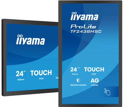 iiyama TF2438MSC-B2 touch control panel 60.5 cm (23.8") 1920 x 1080 pixels