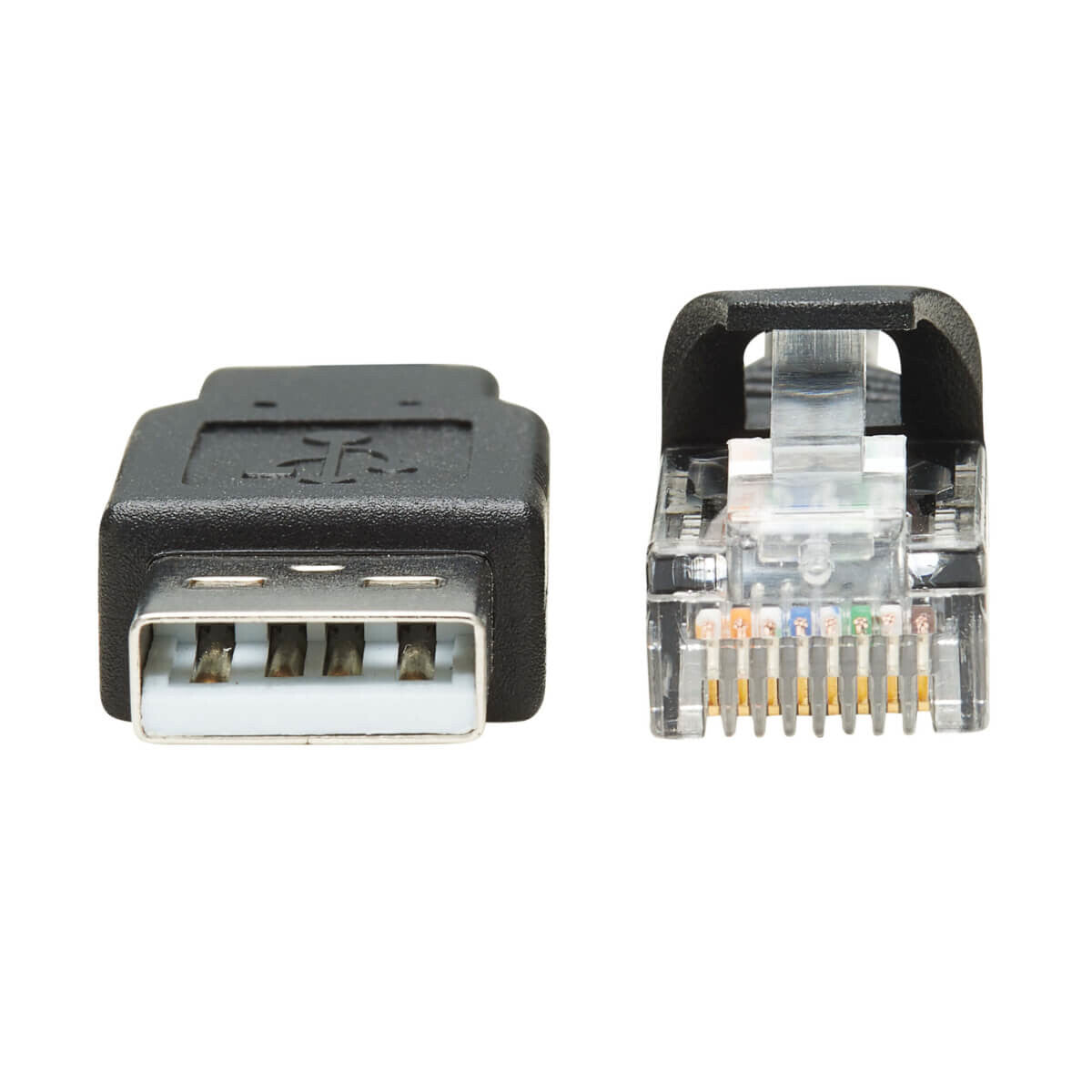 Tripp Lite U009-006-RJ45-X USB-A to RJ45 Rollover Console Cable (M/M) - Cisco Compatible, 250 Kbps, 6 ft. (1.83 m), Black