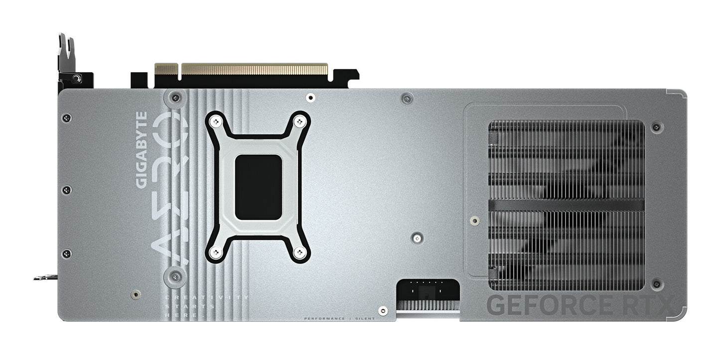GIGABYTE GeForce RTX 5080 AERO OC SFF 16G Graphics Card - 16GB GDDR7, 256bit, PCI-E 5.0, 2730MHz Core Clock, 3 x DisplayPort, 1 x HDMI, GV-N5080AERO OC-16GD