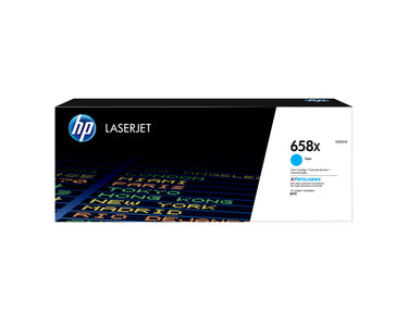 HP 658X High Yield Cyan Original LaserJet Toner Cartridge