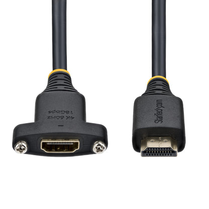 StarTech.com HDMI2PNLFM-2M HDMI cable HDMI Type A (Standard) Black