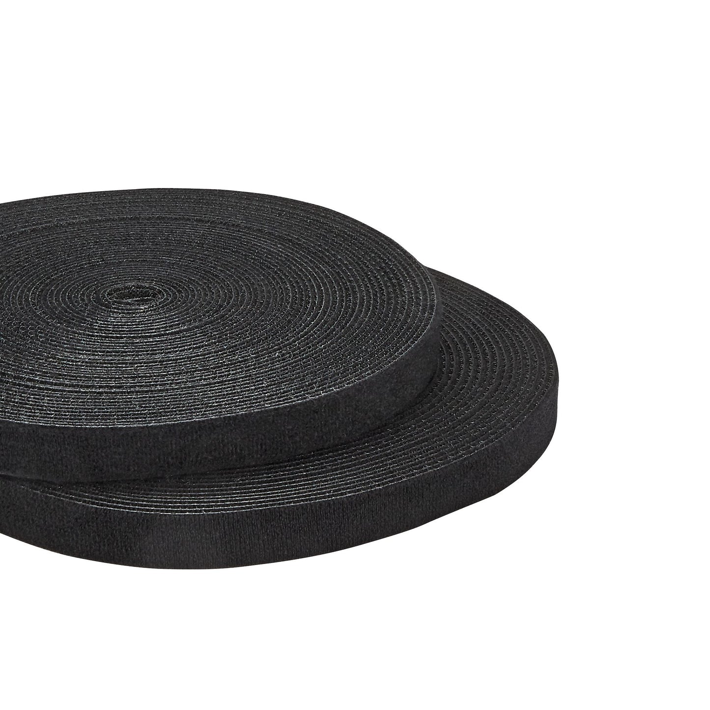 StarTech.com 100ft (30.5m) Hook and Loop Roll, Black, Cut-to-Size Reusable Cable Ties, Bulk Industrial Wire Fastener Tape, Adjustable Fabric Wraps, Reusable Self Gripping Cable Management Straps