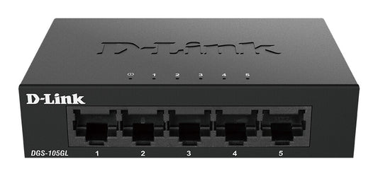 D-Link DGS-105GL 5-Port network switch, Unmanaged