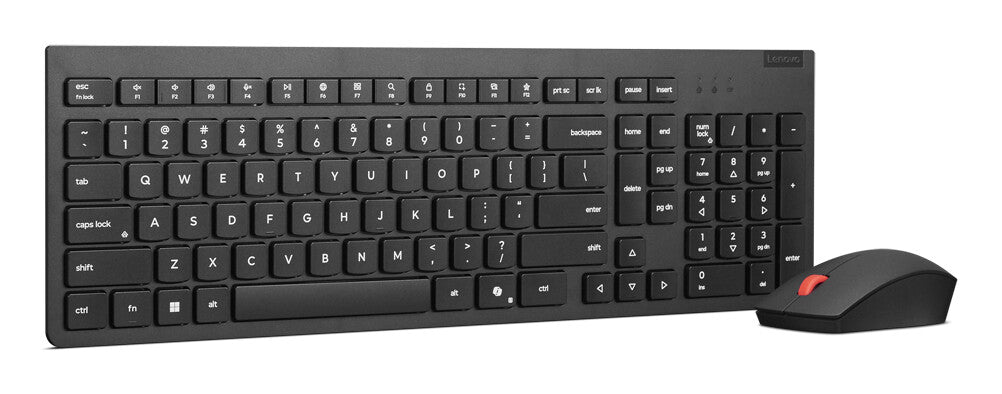 Lenovo 4X31R64497 keyboard Mouse included Office RF Wireless Nordic Black