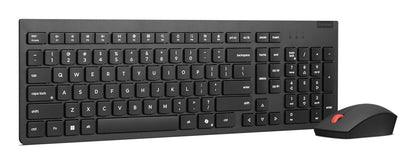 Lenovo 4X31R64497 keyboard Mouse included Office RF Wireless Nordic Black