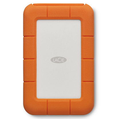 LaCie Rugged USB-C external hard drive 5 TB USB Type-C 3.2 Gen 1 (3.1 Gen 1) Grey, Yellow