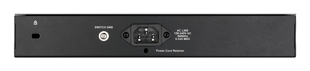 D-Link DGS-1210-08P Managed L2 Gigabit Ethernet (10/100/1000) Power over Ethernet (PoE) Black