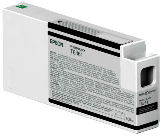 Epson Singlepack Photo Black T636100 UltraChrome HDR 700 ml ink cartridge
