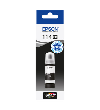 Epson 114 EcoTank Photo Black ink bottle