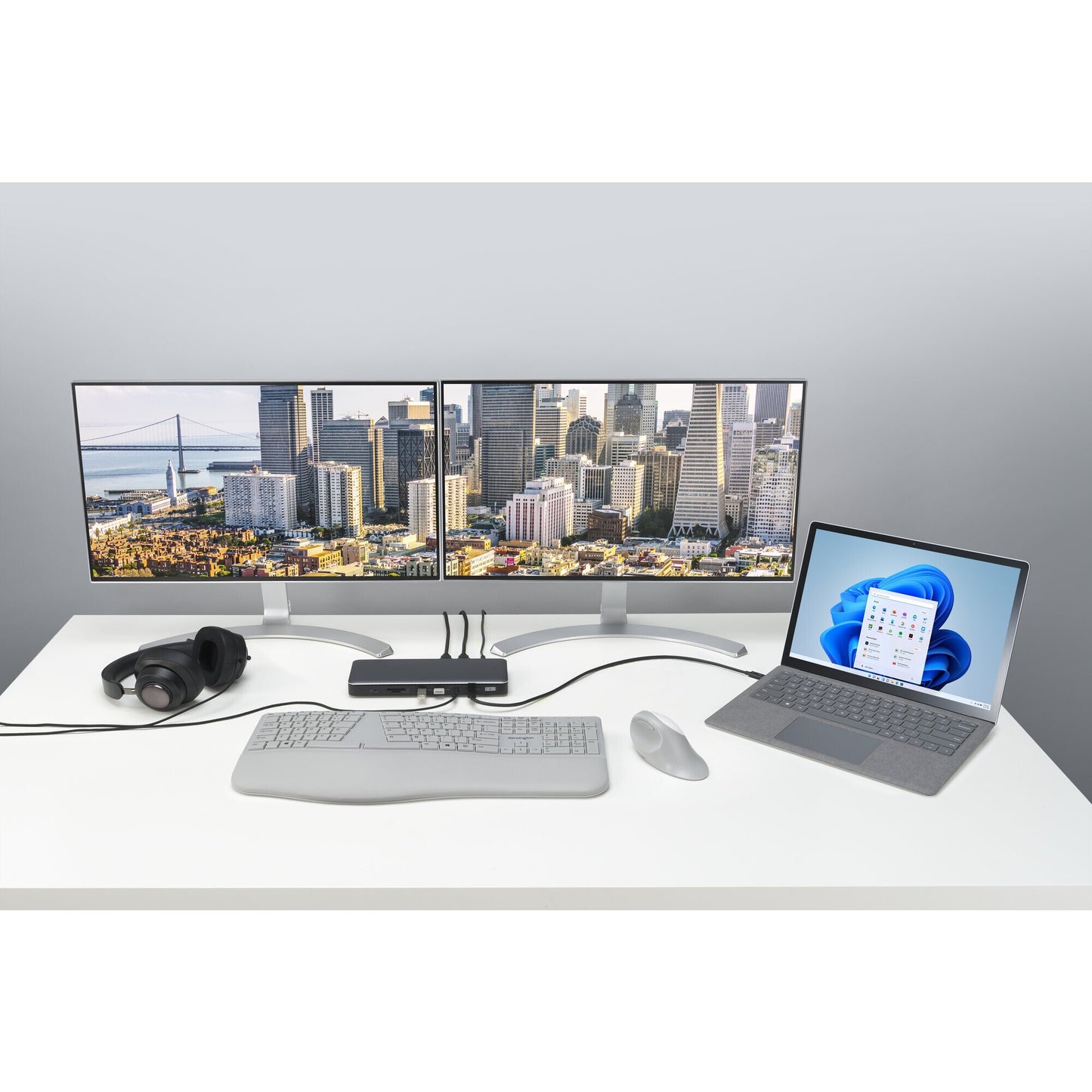 Kensington SD5760T Thunderbolt 4 Dual 4K Docking Station with 96W Power Delivery