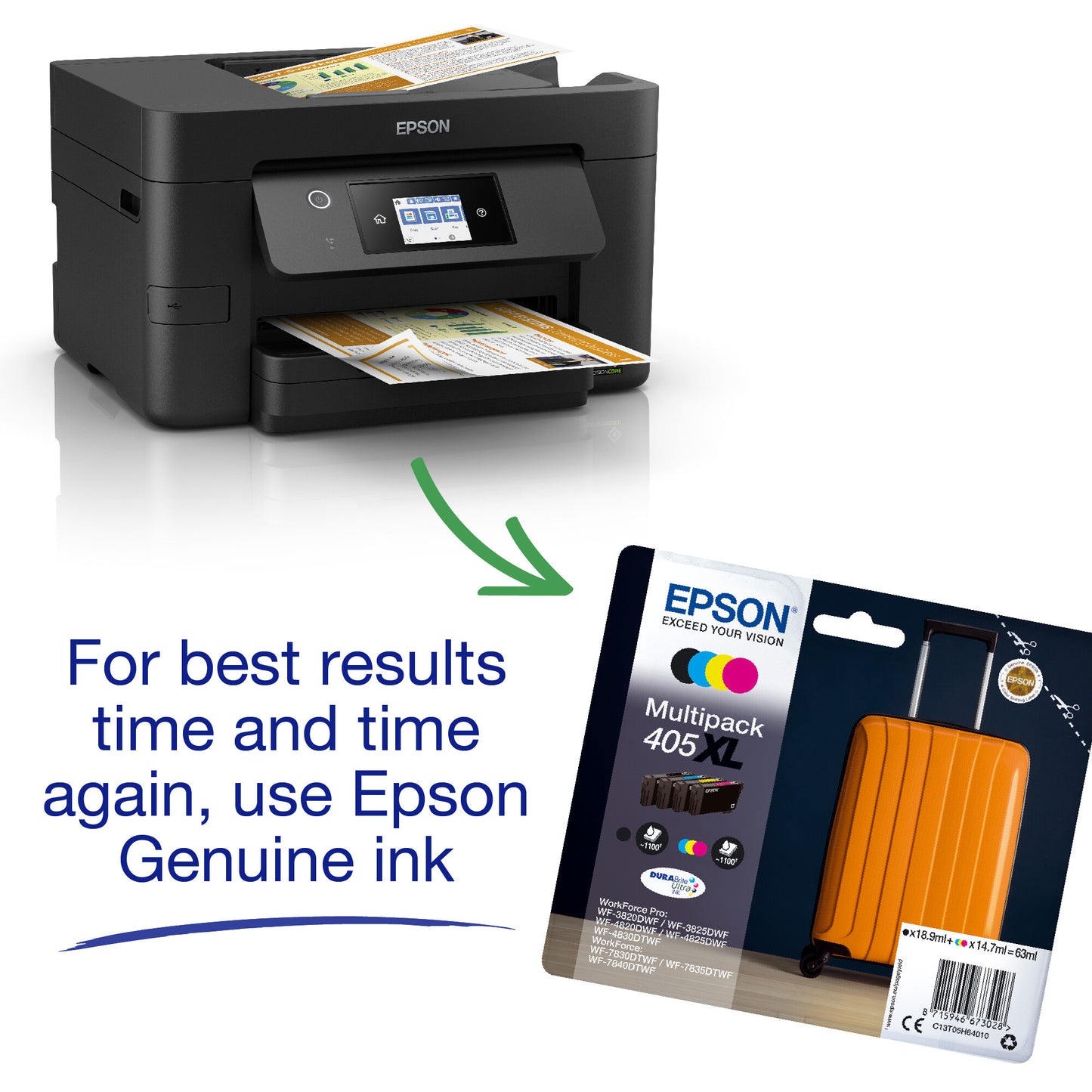 Epson WorkForce Pro WF-3820DWF Printer