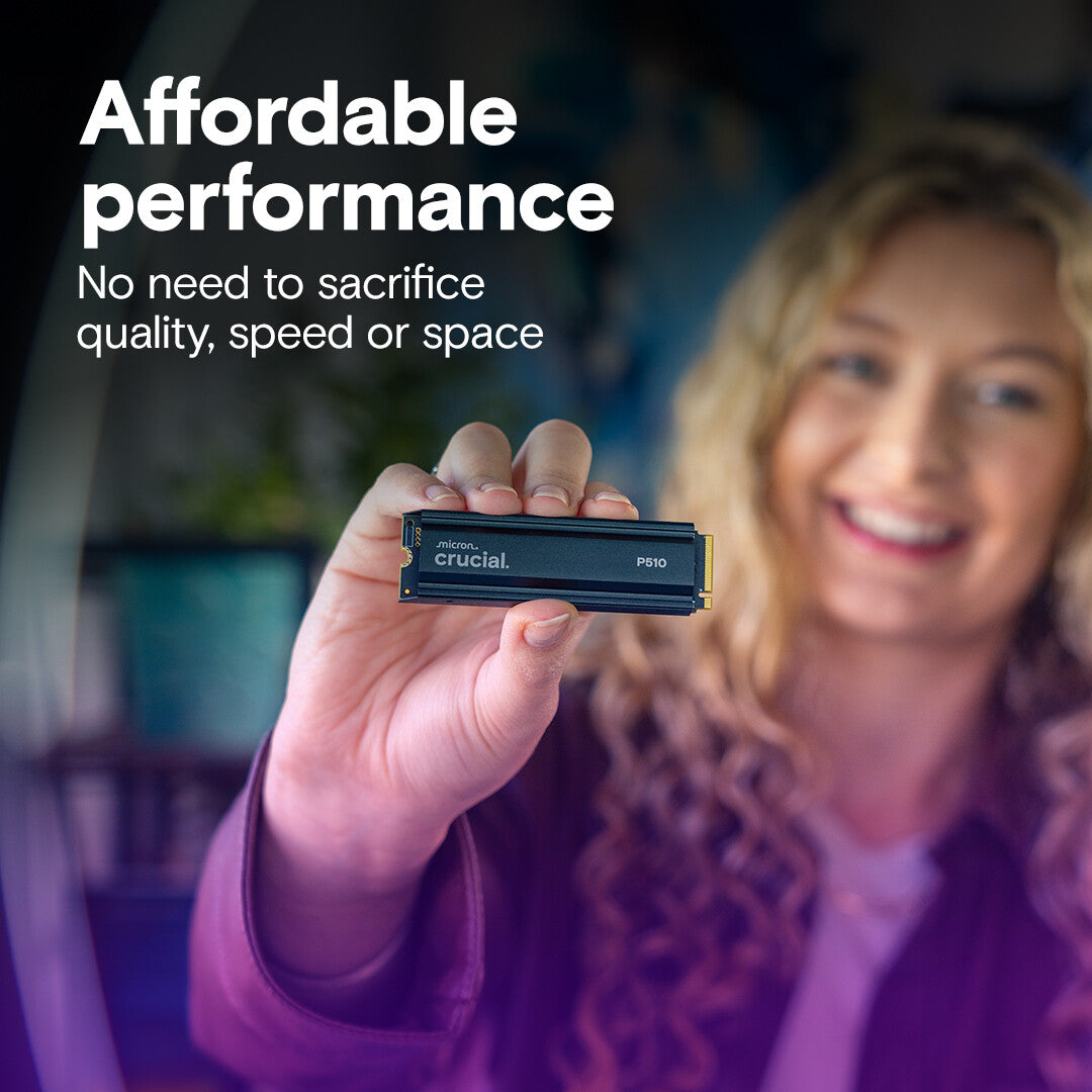 Crucial CT2000P510SSD5 internal solid state drive 2 TB M.2 PCI Express 5.0 NVMe TLC