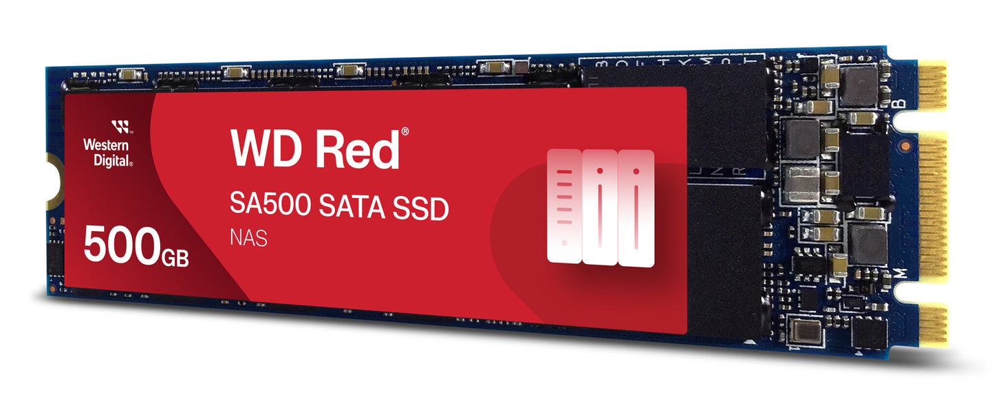 Western Digital Red WD ™ SA500 SATA SSD M.2 2280 POWERED BY SANDISK 500 GB