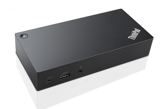Lenovo 40A90090IT laptop dock/port replicator Wired USB 3.2 Gen 1 (3.1 Gen 1) Type-C Black
