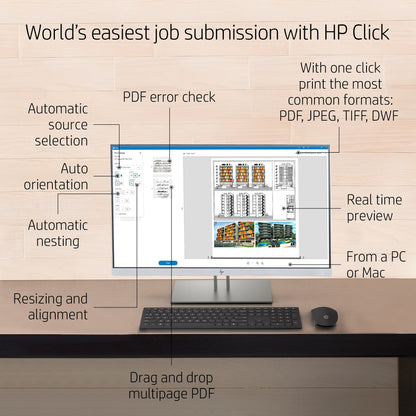 HP Designjet T650 24-in Printer