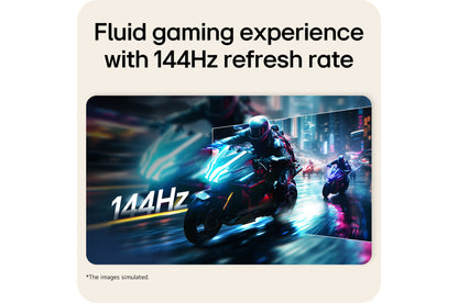 LG Monitor U4 27U411B-B 27-inch IPS Full HD 144Hz Monitor