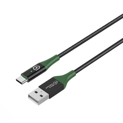 Microconnect MC-SMART USB-A-C-02 USB cable USB 2.0 2 m USB A USB C Black, Green