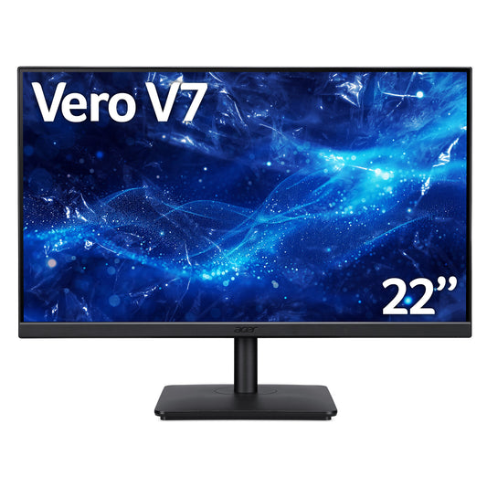 Acer Vero V7 VERO V227QE3BIV 21 IPS 100HZ computer monitor 54.6 cm (21.5") 1920 x 1080 pixels Full HD LCD Black