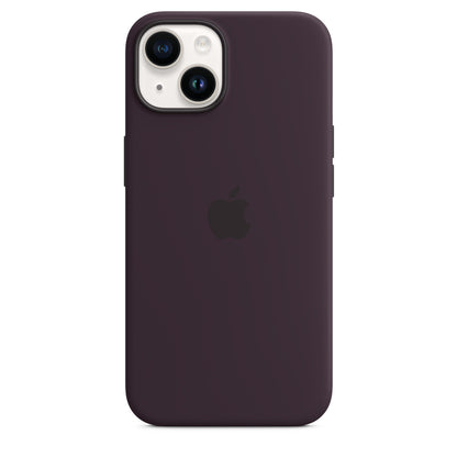 Apple iPhone 14 Silicone Case with MagSafe - Elderberry