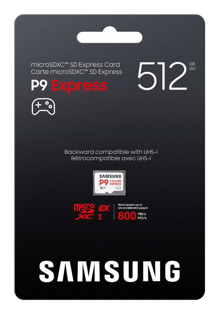 Samsung P9 Express, microSD Express Card