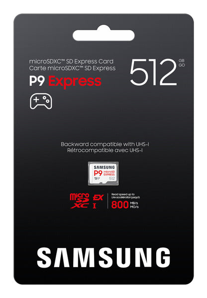 Samsung P9 Express, microSD Express Card