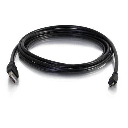 C2G 9.8ft (3m) USB 2.0 A to Micro-B Cable M/M - Black
