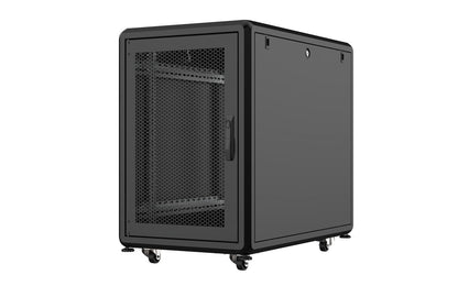 Lanview RSL16U61BL rack cabinet 16U Freestanding rack Black