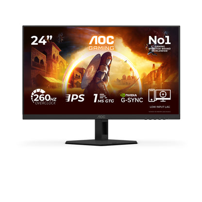 AOC G4 24G4ZREP computer monitor 60.5 cm (23.8") 1920 x 1080 pixels Full HD LCD Black, Red