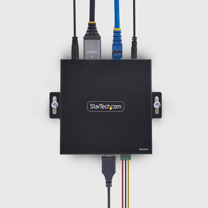 StarTech.com HDMI KVM Receiver Over IP Network for the IH2006 Product Series, 4K 60Hz, Driverless, AVoIP, Includes Mounting Kit, Receiver Only