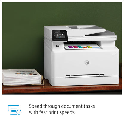 HP LaserJet Pro M283fdw Wireless Multifunction Color Printer, Copier, Scanner; Duplex