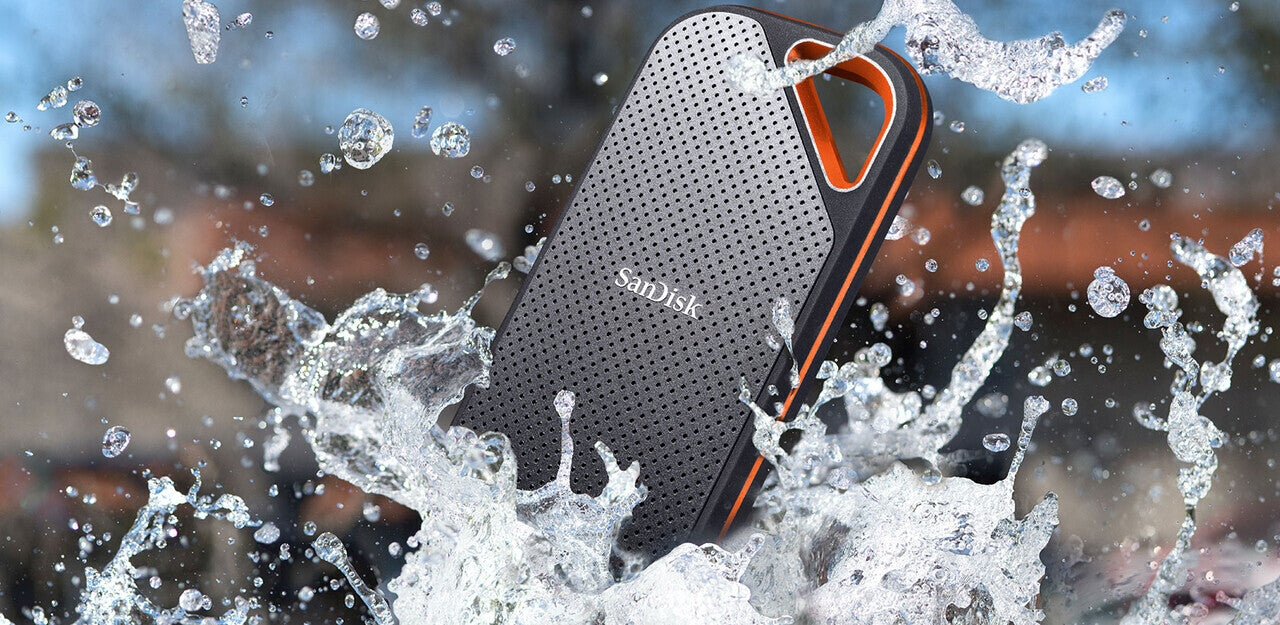 SanDisk Extreme PRO Portable 2 TB USB Type-C 3.2 Gen 2 (3.1 Gen 2) Black