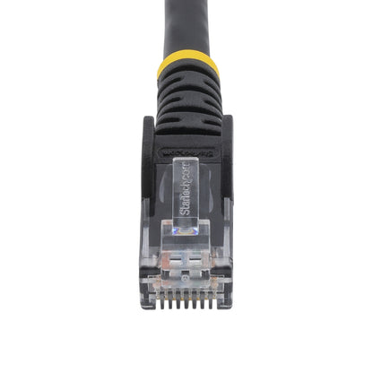 StarTech.com 7m CAT6 Ethernet Cable - LSZH (Low Smoke Zero Halogen) - 10 Gigabit 250Mhz 100W PoE RJ45 10GbE UTP Network Patch Cord Snagless with Strain Relief - Black, CAT 6, ETL Verified, 24AWG