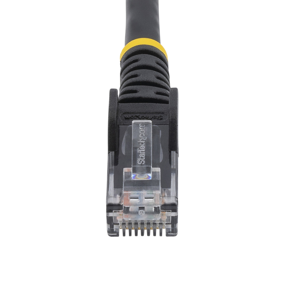StarTech.com 50cm CAT6 Ethernet Cable - LSZH (Low Smoke Zero Halogen) - 10 Gigabit 250Mhz 100W PoE RJ45 10GbE UTP Network Patch Cord Snagless with Strain Relief - Black, CAT 6, ETL Verified, 24AWG