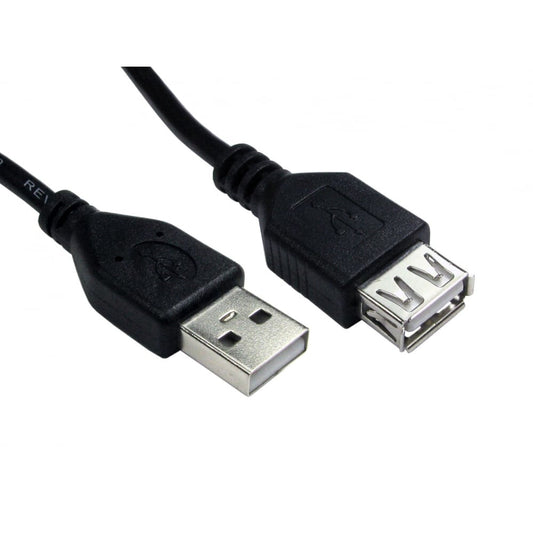 Cables Direct 99CDL2-022 USB cable USB 2.0 2 m USB A Black