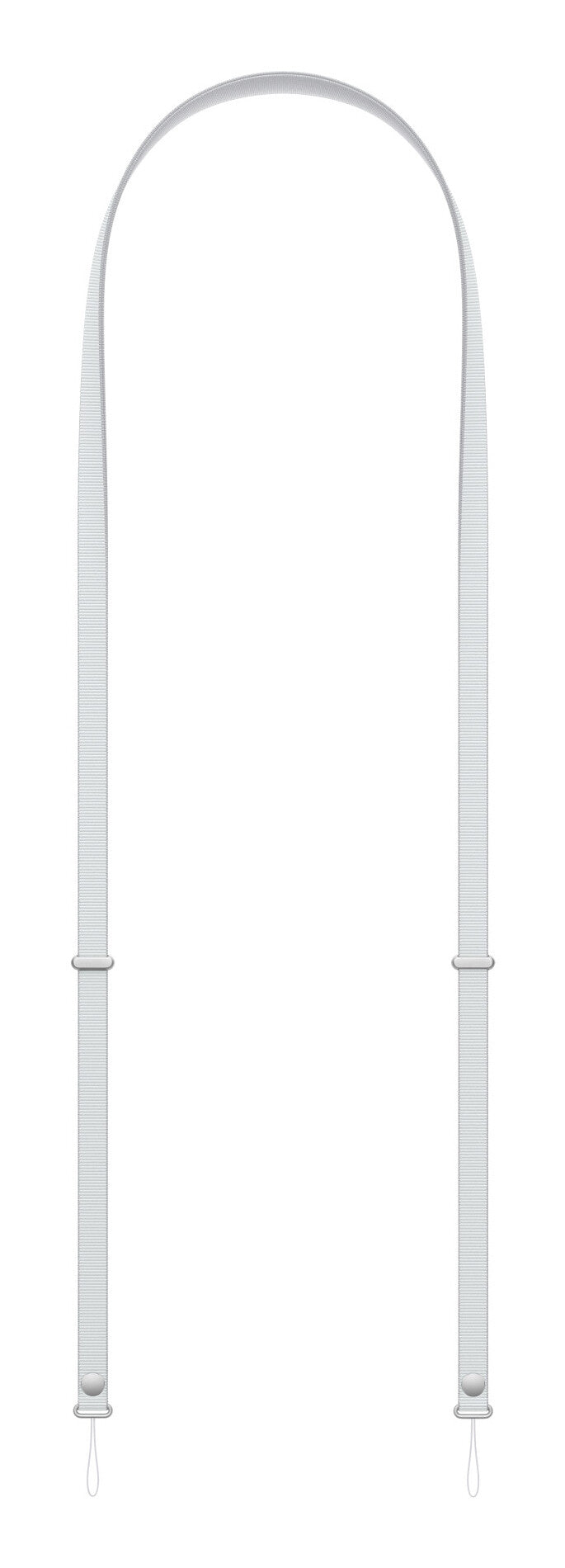 Apple Crossbody Strap - Light Grey