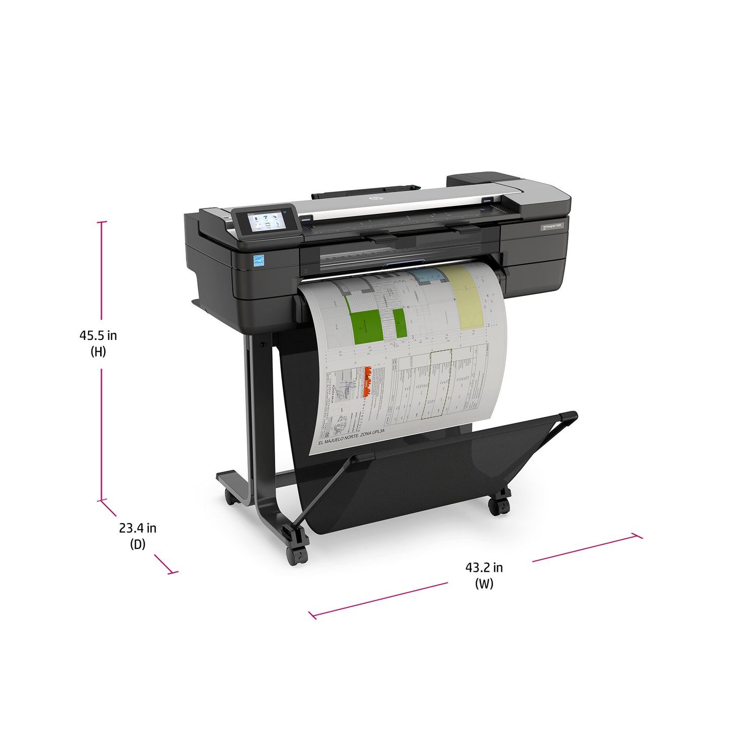 HP Designjet T830 24-in Multifunction Printer