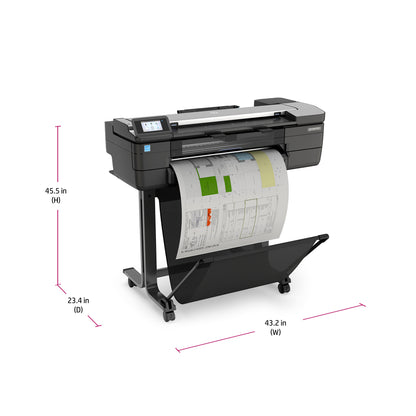HP Designjet T830 24-in Multifunction Printer