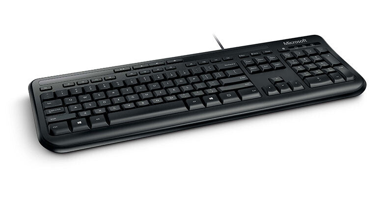 Microsoft Wired 600 keyboard Office USB QWERTY US English Black