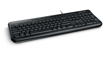 Microsoft Wired 600 keyboard Office USB QWERTY US English Black