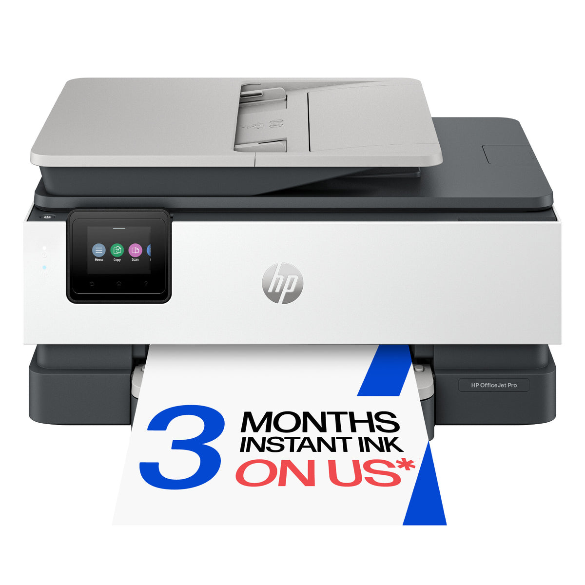 HP OfficeJet Pro 8125e Wireless All-in-One Color Printer, Instant Ink; Two-sided printing