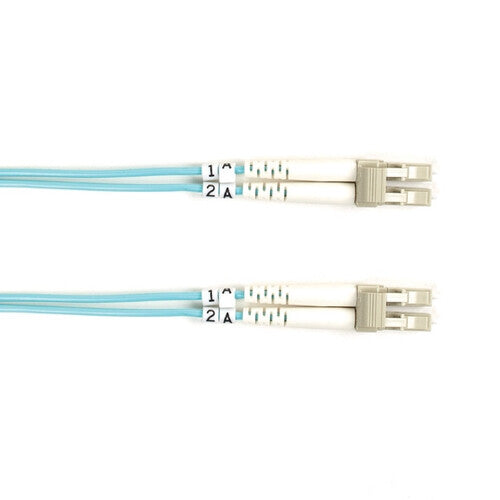 Black Box FO10G-LSZH-002M-LCLC InfiniBand/fibre optic cable 2 m LC Aqua colour