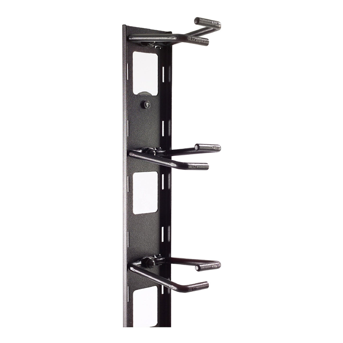 APC NetShelter Cable Management, Vertical Cable Manager, Cable Rings, Set of 8, Black, 55 mm x 766 mm x 85 mm