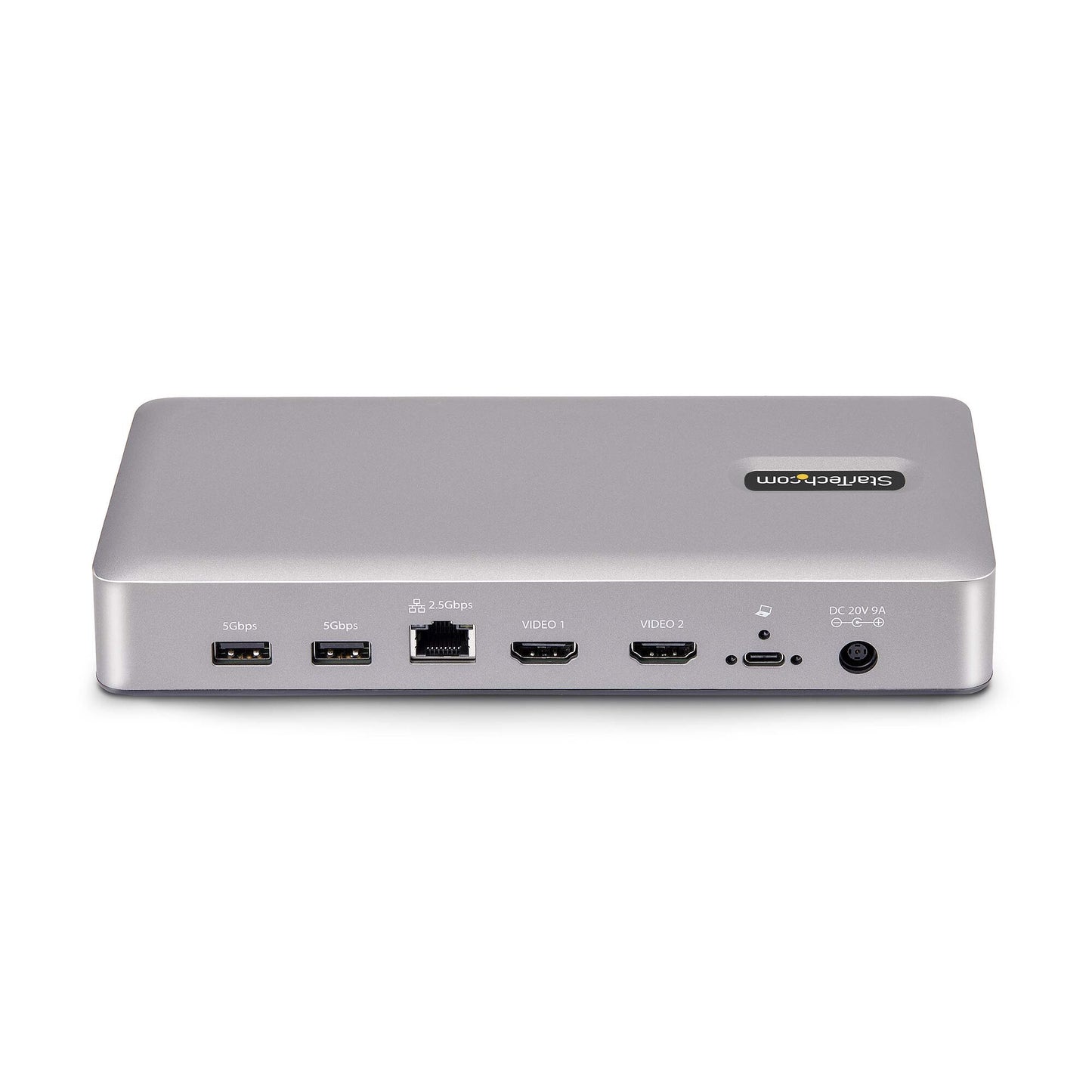 StarTech.com Dual-Monitor USB4 Docking Station, Dual 4K 120Hz or Single 8K 60Hz HDMI, 100W Laptop Charging, 2.5GbE, USB-C Multi-Monitor Dock, Driverless
