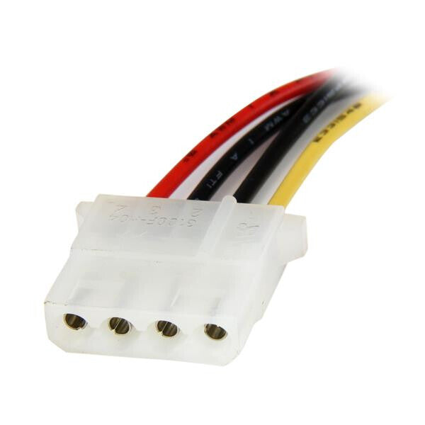 StarTech.com 12in SATA to LP4 Power Cable Adapter - F/M