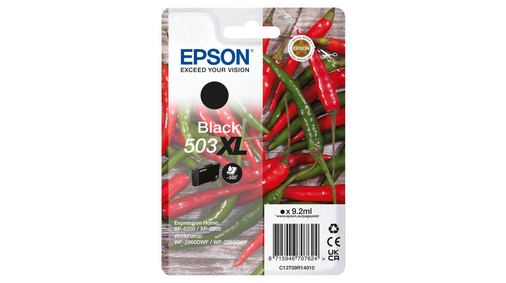 Epson Singlepack Black 503XL Ink