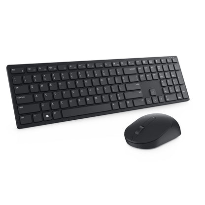 DELL KM5221W keyboard Mouse included Office RF Wireless QWERTZ German Black