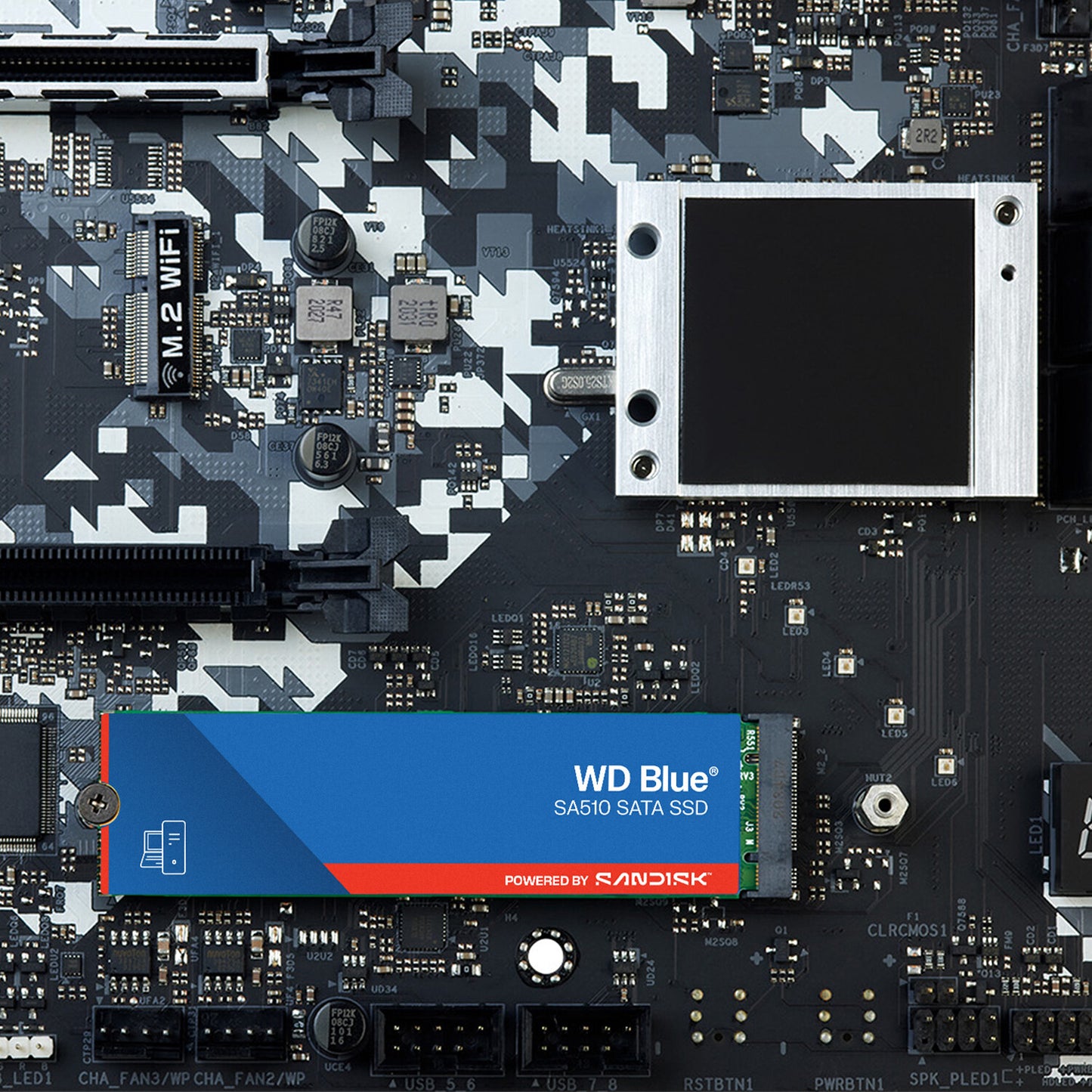 Western Digital Blue WD ™ SA510 SATA SSD M.2 2280 POWERED BY SANDISK 500 GB